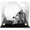 Navy Midshipmen Golden Classic Team Logo Helmet Display Case with Mirrored Back