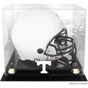Tennessee Volunteers Golden Classic Logo Helmet Display Case with Mirrored Back