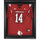 Louisville Cardinals Black Framed Logo Jersey Display Case