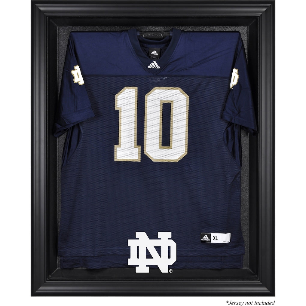 Notre Dame Fighting Irish Black Framed Logo Jersey Display Case