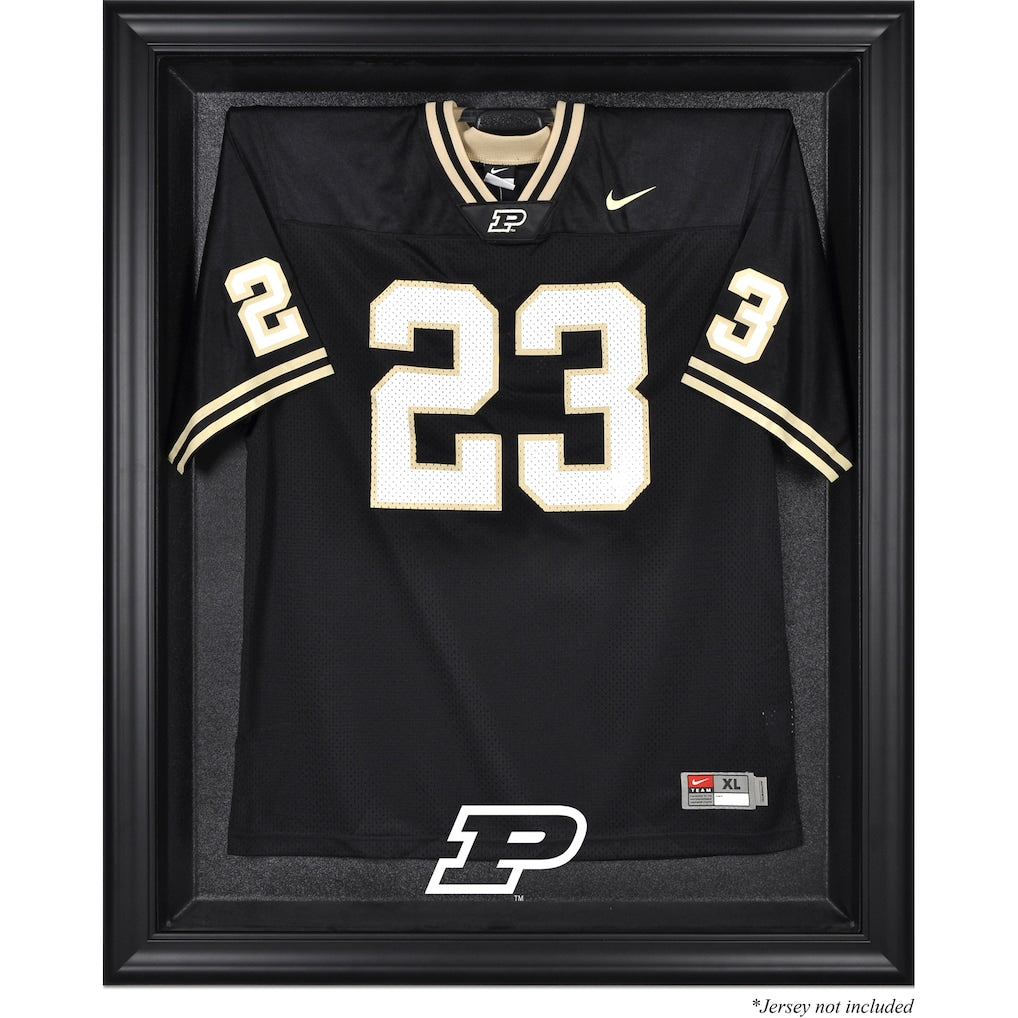 Purdue Boilermakers Black Framed Logo Jersey Display Case
