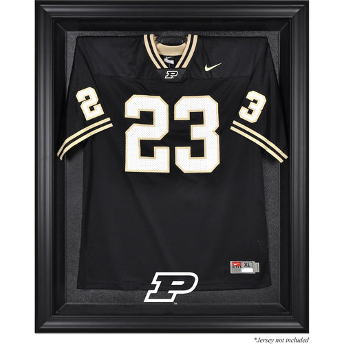 Purdue Boilermakers Black Framed Logo Jersey Display Case