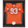 Clemson Tigers Brown Framed Logo Jersey Display Case