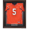Illinois Fighting Illini Brown Framed Logo Jersey Display Case