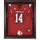 Louisville Cardinals Mahogany Framed Logo Jersey Display Case