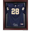 Pittsburgh Panthers Mahogany Framed Logo Jersey Display Case