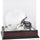Cal Bears Mahogany Logo Mini Helmet Display Case with Mirror Back