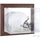 Illinois Fighting Illini Brown Framed Wall-Mountable Helmet Display Case