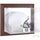 Miami Hurricanes Brown Framed Wall-Mountable Helmet Display Case