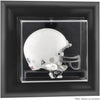 Kansas Jayhawks Black Framed Wall-Mountable Mini Helmet Display Case