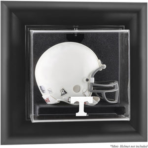 Tennessee Volunteers Black Framed Wall-Mountable Mini Helmet Display Case