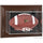 Missouri Tigers Brown Framed Wall-Mountable Football Display Case