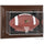 Texas Tech Red Raiders Brown Framed Wall-Mountable Football Display Case
