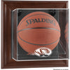 Missouri Tigers Brown Framed Wall-Mountable Basketball Display Case