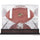 Colorado Buffaloes Mahogany Base Logo Football Display Case with Mirror Back