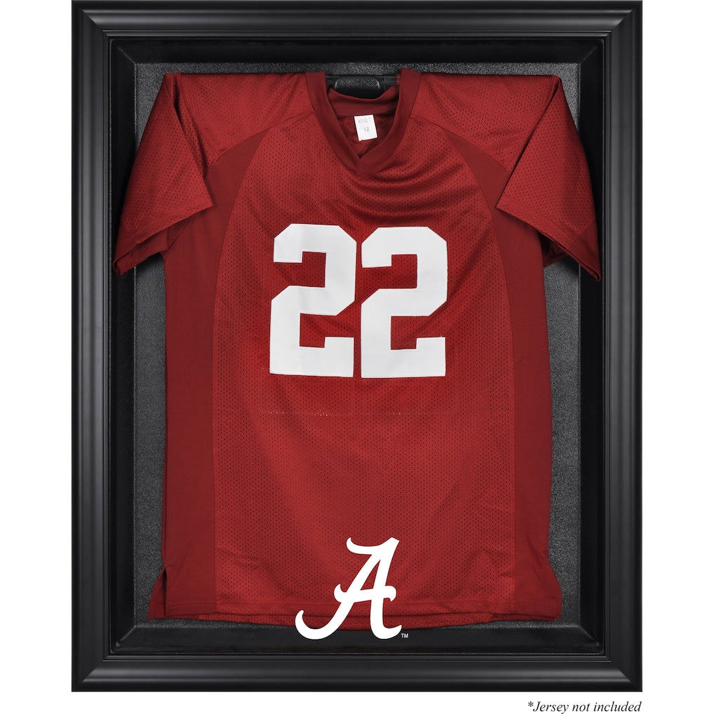 Alabama Crimson Tide Black Framed Logo Jersey Display Case