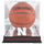 Nebraska Huskers Mahogany Antique Finish Basketball Display Case with Mirror Back
