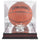 Wichita State Shockers Mahogany Antique Finish Basketball Display Case with Mirror Back