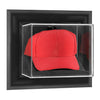Black Framed Wall Mounted Cap Display Case