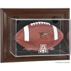 Arizona Wildcats Brown Framed Wall-Mountable Football Display Case