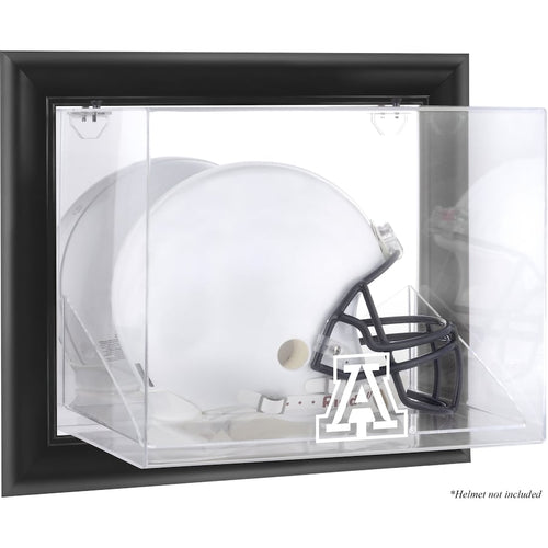 Arizona Wildcats Black Framed Wall-Mountable Helmet Display Case