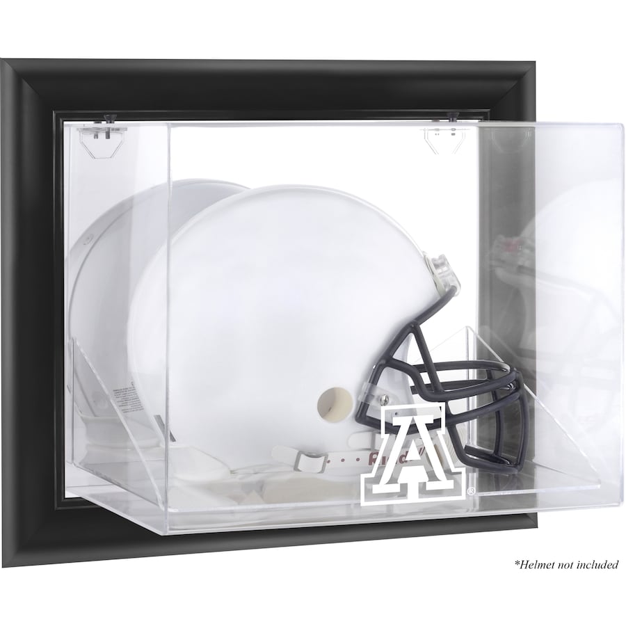 Arizona Wildcats Black Framed Wall-Mountable Helmet Display Case