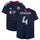 Henry Kessler New England Revolution Autographed Match-Used #4 Navy Jersey from the 2022 MLS Season