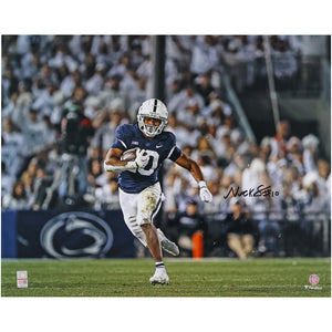 Nick Singleton Penn State Nittany Lions Autographed 16'' x 20'' Running Photograph