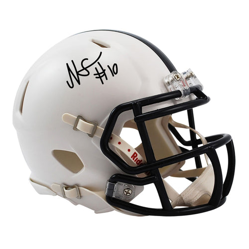Nick Singleton Penn State Nittany Lions Autographed Riddell Speed Mini Helmet