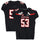 Texas Tech Red Raiders Team-Issued #53 Black Jersey with 150 Patch from the 2017 NCAA Football Season