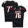 Texas Tech Red Raiders Team-Issued #76 Black Jersey from the 2016 NCAA Football Season