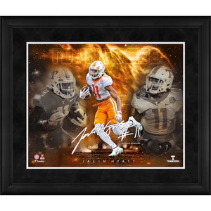 Jalin Hyatt Tennessee Volunteers Framed 16'' x 20'' Stars of the Game Collage