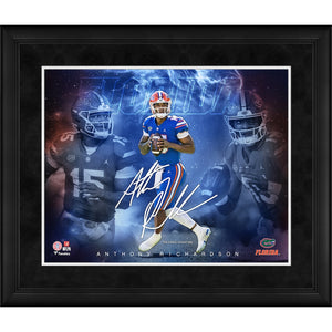 Anthony Richardson Florida Gators Facsimile Signature Framed  16'' x 20'' Stars of the Game Collage