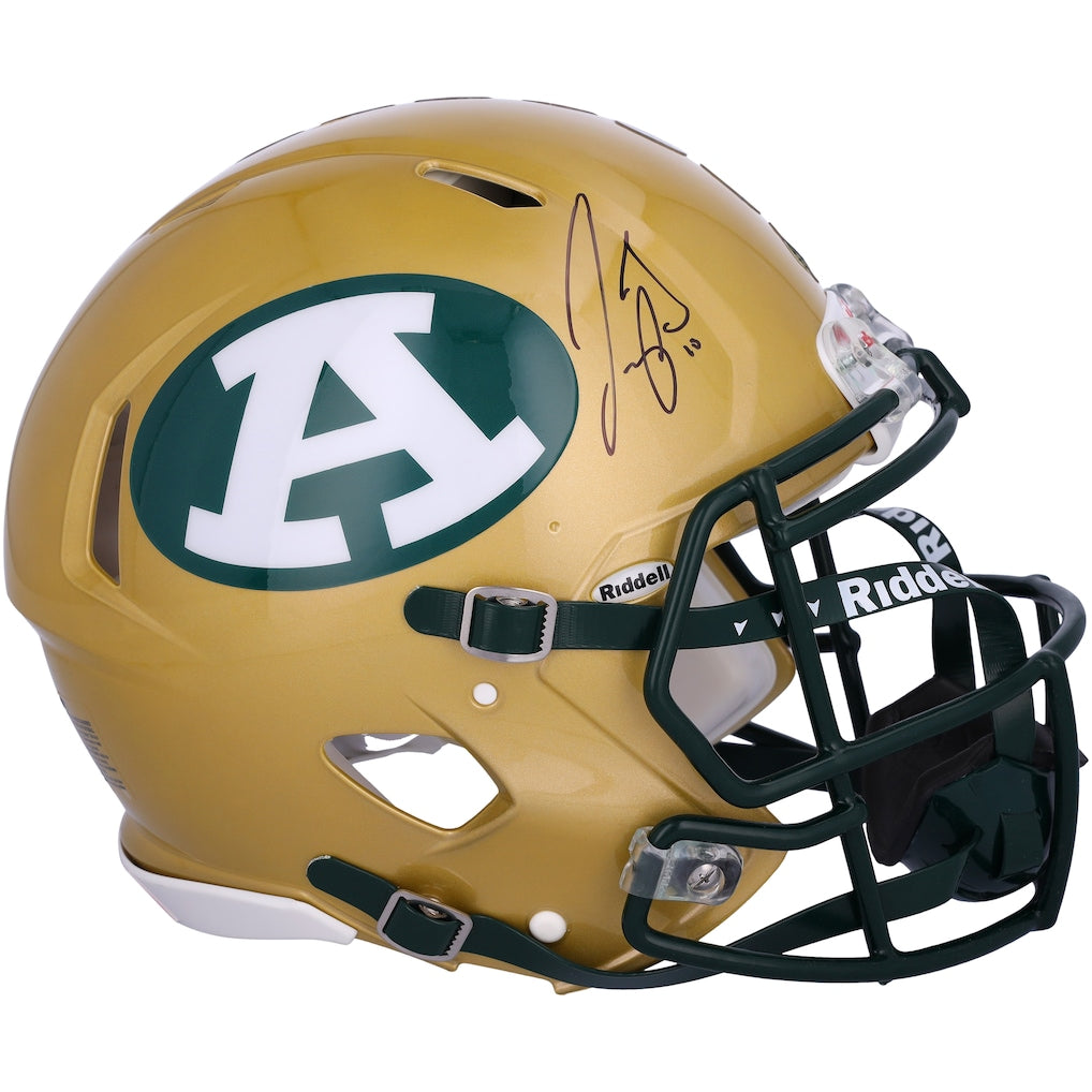 Joe Burrow Athens High School Autographed Riddell Speed Authentic Helmet