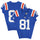 Florida Gators Team-Issued #81 Royal Throwback Jersey from the 2020-21 NCAA Football Seasons