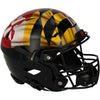 Maryland Terrapins Team-Issued Black Helmet from the 2021 NCAA Football Season - XJ05529531