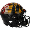 Maryland Terrapins Team-Issued Black Helmet from the 2021 NCAA Football Season - XJ05529533