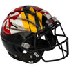 Maryland Terrapins Team-Issued Black Helmet from the 2021 NCAA Football Season - XJ05529545
