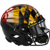 Maryland Terrapins Team-Issued Black Helmet from the 2021 NCAA Football Season - XJ05529562
