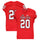 Texas Tech Red Raiders Team-Issued #20 Red Jersey from the 2017 NCAA Football Season