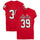Texas Tech Red Raiders Team-Issued #39 Red Jersey from the 2017 NCAA Football Season