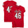 Texas Tech Red Raiders Team-Issued #46 Red Jersey from the 2017 NCAA Football Season
