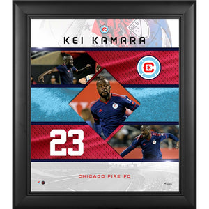 Kei Kamara Columbus Crew Framed 15'' x 17'' Stitched Stars Collage
