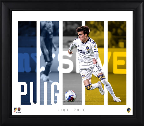 Riqui Puig LA Galaxy Framed 15'' x 17'' Player Panel Collage