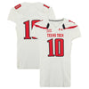 Texas Tech Red Raiders Team-Issued #10 White Jersey from the 2013 NCAA Football Season
