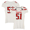 Texas Tech Red Raiders Team-Issued #51 White Jersey from the 2013 NCAA Football Season