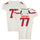 Texas Tech Red Raiders Team-Issued #77 White Jersey from the 2013 NCAA Football Season