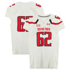 Texas Tech Red Raiders Team-Issued #62 White Jersey from the 2014 NCAA Football Season