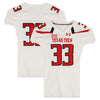 Texas Tech Red Raiders Team-Issued #33 White Jersey from the 2015 NCAA Football Season