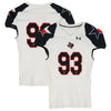 Texas Tech Red Raiders Team-Issued #93 White and Black Jersey from the 2013 NCAA Football Season